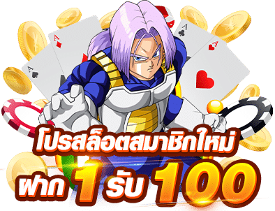 โปรสล็อต สมาชิกใหม่ ฝาก 1 รับ 100